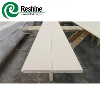Bezcelní, bílý základový dřevěný T&G nástěnný panel Shiplap