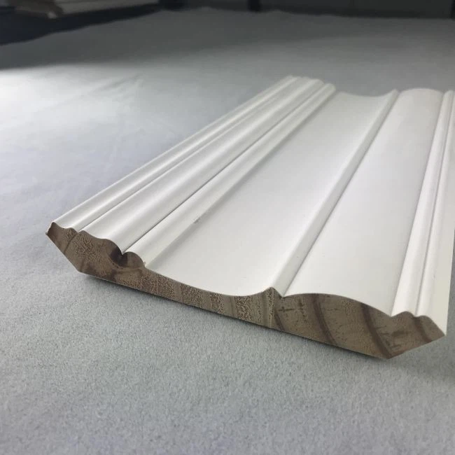 Top Quality Primed Wooden Crown Mouldings For Ceiling