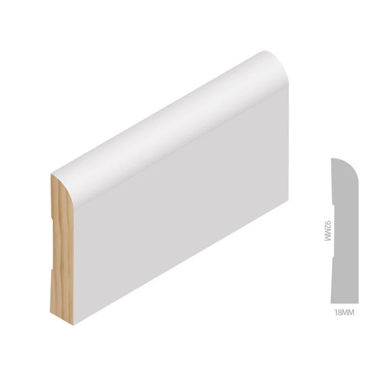 Primed Bullnose Molding