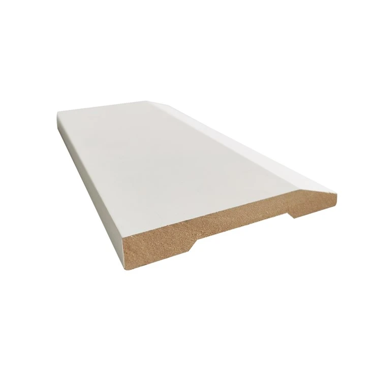 White Primed Decorative Interior Mdf Molding Pine Trim Moulding